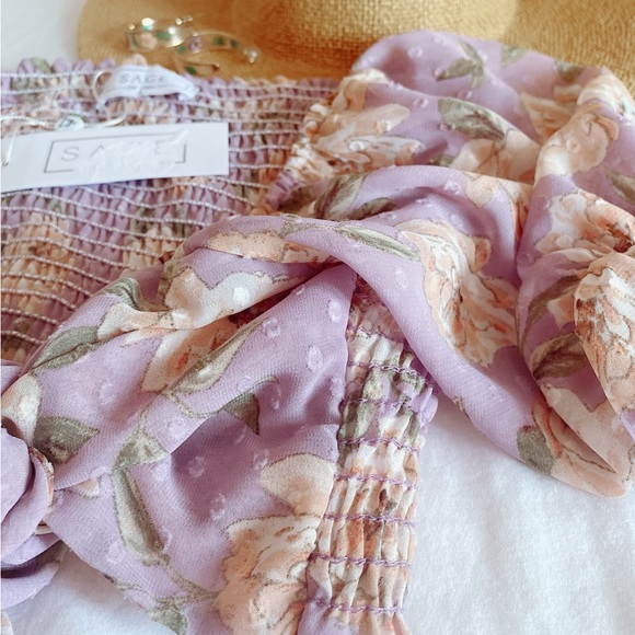 Sage the Label Viola A Bloom top - Picture 7 of 15